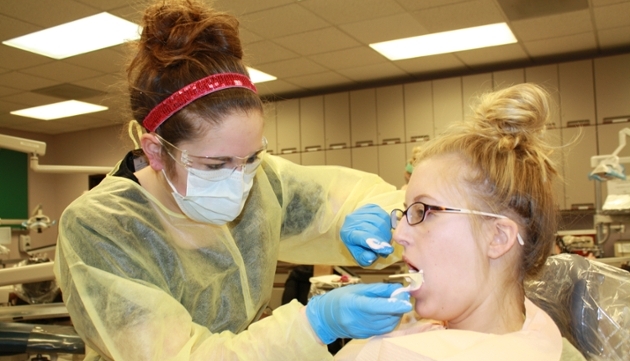 Student Observing a Dental Patient